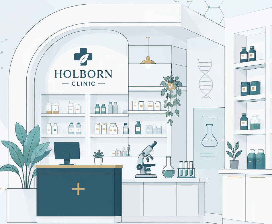 Holborn Clinic pharmacy interior
